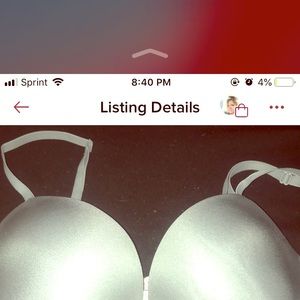 Victoria Secret Shimmer plunge bra